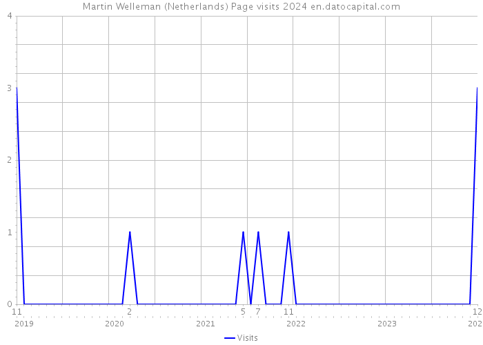 Martin Welleman (Netherlands) Page visits 2024 