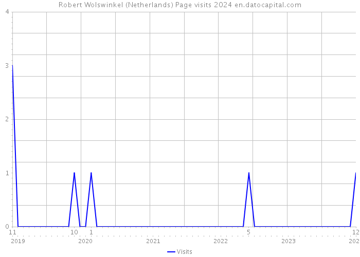 Robert Wolswinkel (Netherlands) Page visits 2024 