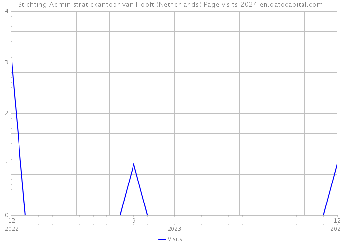 Stichting Administratiekantoor van Hooft (Netherlands) Page visits 2024 