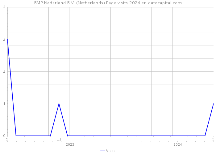 BMP Nederland B.V. (Netherlands) Page visits 2024 