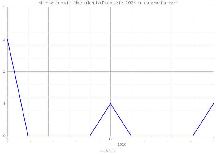 Michael Ludwig (Netherlands) Page visits 2024 