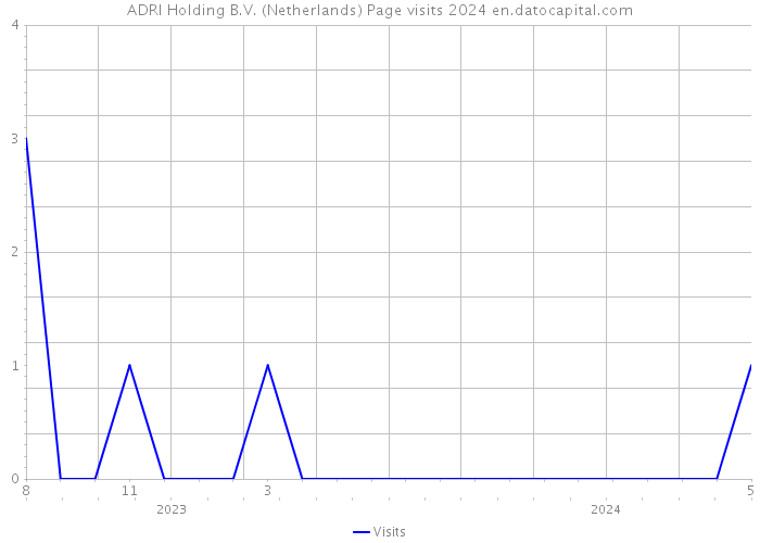 ADRI Holding B.V. (Netherlands) Page visits 2024 