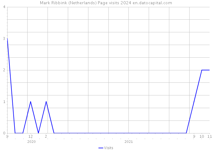 Mark Ribbink (Netherlands) Page visits 2024 