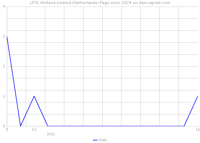 J.P.R. Holland Limited (Netherlands) Page visits 2024 