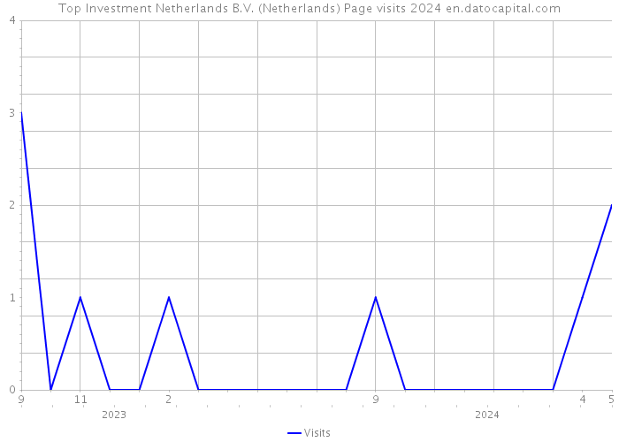 Top Investment Netherlands B.V. (Netherlands) Page visits 2024 