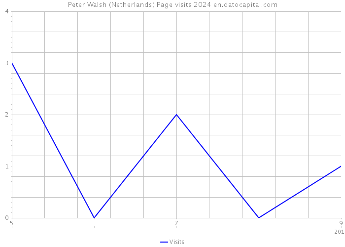 Peter Walsh (Netherlands) Page visits 2024 