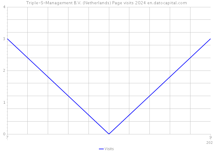 Triple-S-Management B.V. (Netherlands) Page visits 2024 