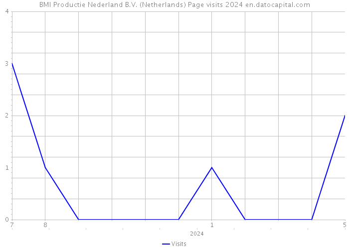 BMI Productie Nederland B.V. (Netherlands) Page visits 2024 