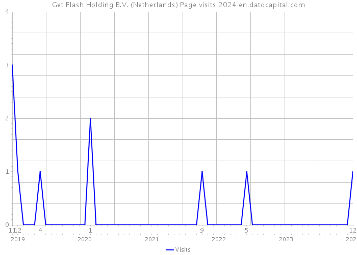 Get Flash Holding B.V. (Netherlands) Page visits 2024 