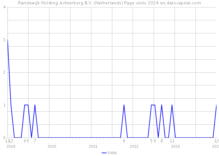 Randewijk Holding Achterberg B.V. (Netherlands) Page visits 2024 