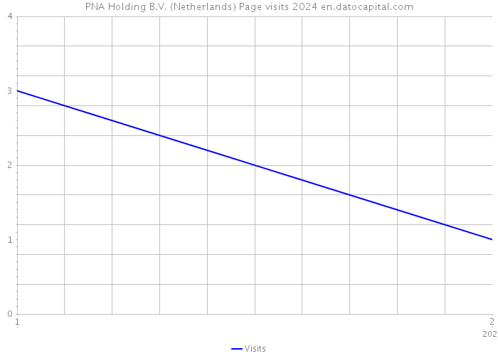 PNA Holding B.V. (Netherlands) Page visits 2024 