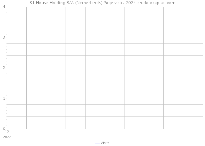 31 House Holding B.V. (Netherlands) Page visits 2024 