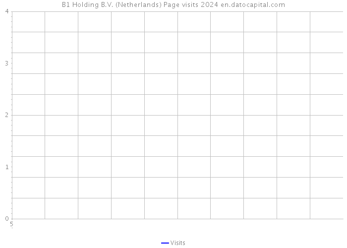 B1 Holding B.V. (Netherlands) Page visits 2024 