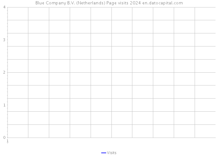 Blue Company B.V. (Netherlands) Page visits 2024 