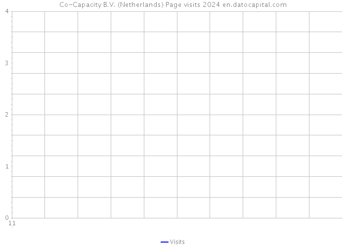 Co-Capacity B.V. (Netherlands) Page visits 2024 