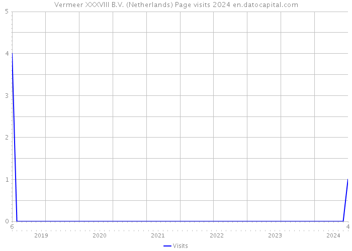Vermeer XXXVIII B.V. (Netherlands) Page visits 2024 