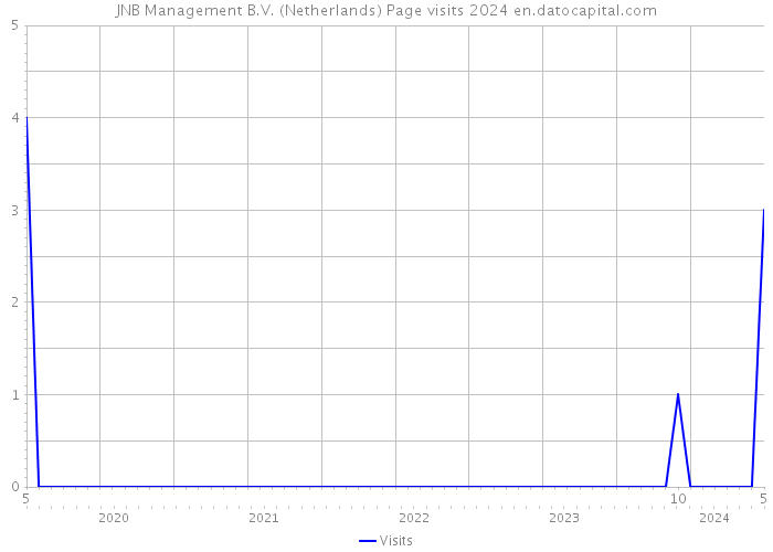 JNB Management B.V. (Netherlands) Page visits 2024 