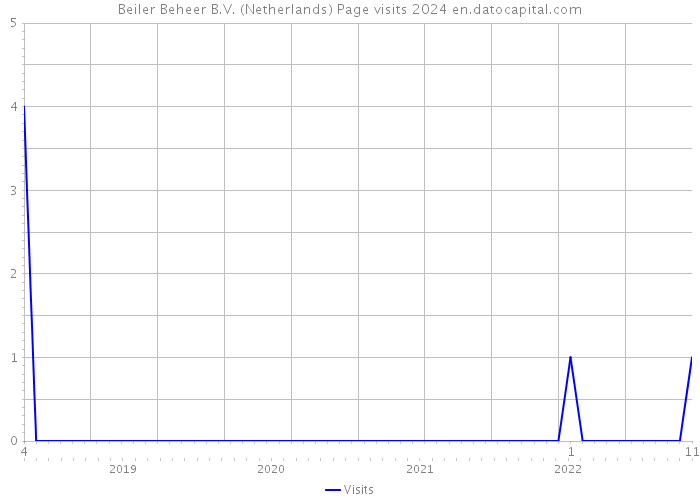 Beiler Beheer B.V. (Netherlands) Page visits 2024 