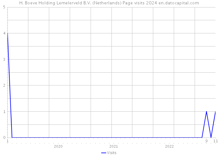 H. Boeve Holding Lemelerveld B.V. (Netherlands) Page visits 2024 