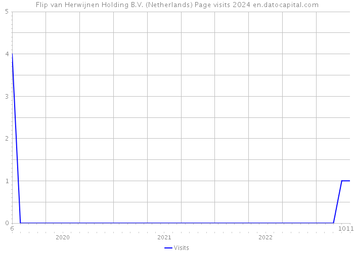 Flip van Herwijnen Holding B.V. (Netherlands) Page visits 2024 