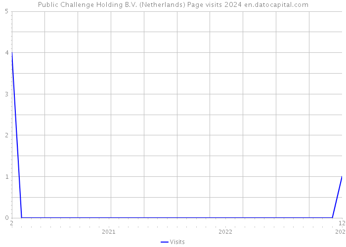 Public Challenge Holding B.V. (Netherlands) Page visits 2024 