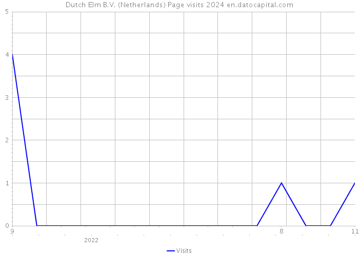 Dutch Elm B.V. (Netherlands) Page visits 2024 