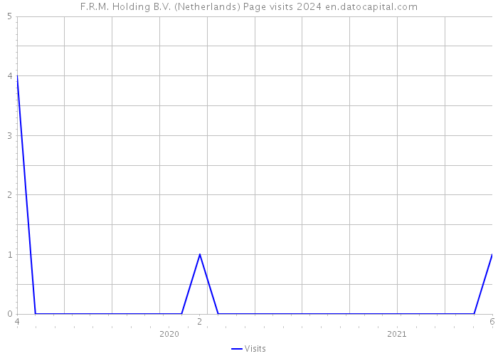 F.R.M. Holding B.V. (Netherlands) Page visits 2024 