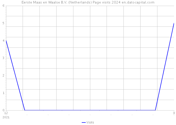 Eerste Maas en Waalse B.V. (Netherlands) Page visits 2024 