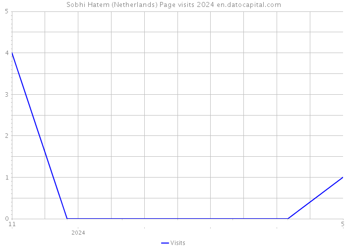 Sobhi Hatem (Netherlands) Page visits 2024 