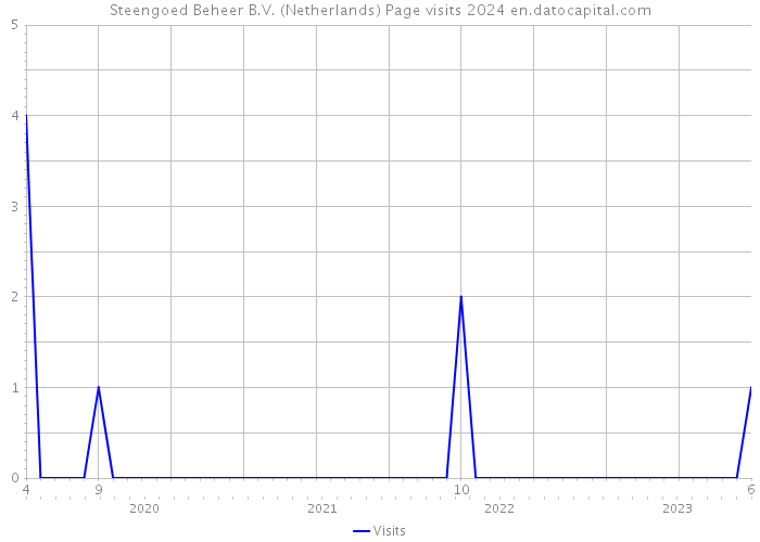 Steengoed Beheer B.V. (Netherlands) Page visits 2024 