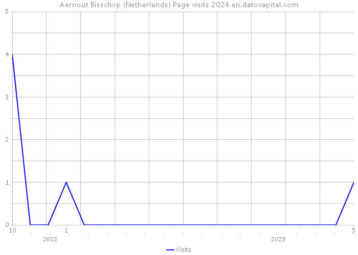 Aernout Bisschop (Netherlands) Page visits 2024 