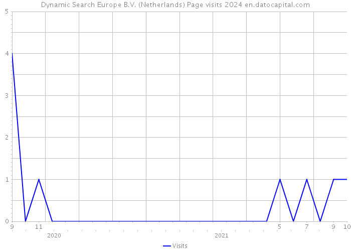 Dynamic Search Europe B.V. (Netherlands) Page visits 2024 
