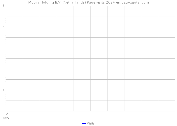 Mopra Holding B.V. (Netherlands) Page visits 2024 