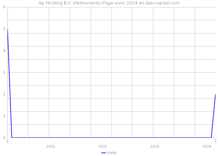 Ap Holding B.V. (Netherlands) Page visits 2024 