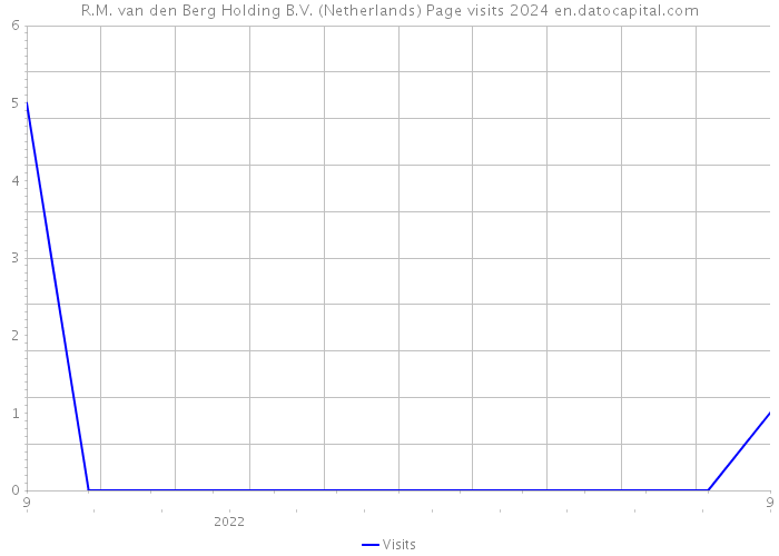 R.M. van den Berg Holding B.V. (Netherlands) Page visits 2024 