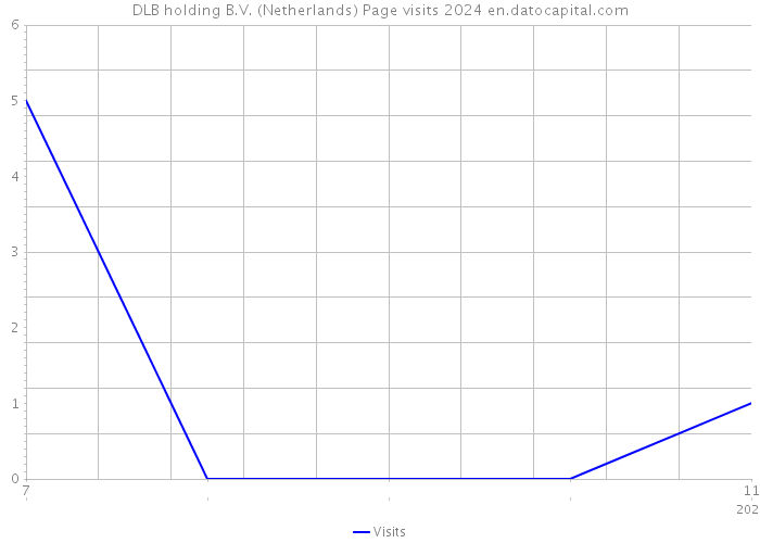 DLB holding B.V. (Netherlands) Page visits 2024 