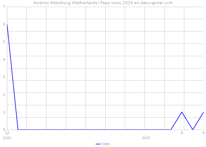 Andries Altenburg (Netherlands) Page visits 2024 