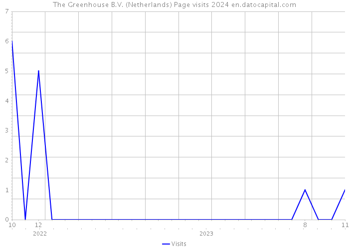 The Greenhouse B.V. (Netherlands) Page visits 2024 