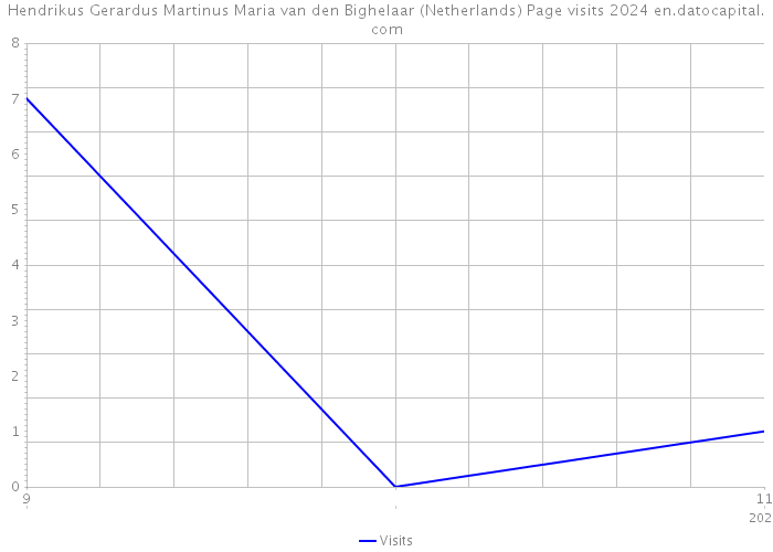 Hendrikus Gerardus Martinus Maria van den Bighelaar (Netherlands) Page visits 2024 