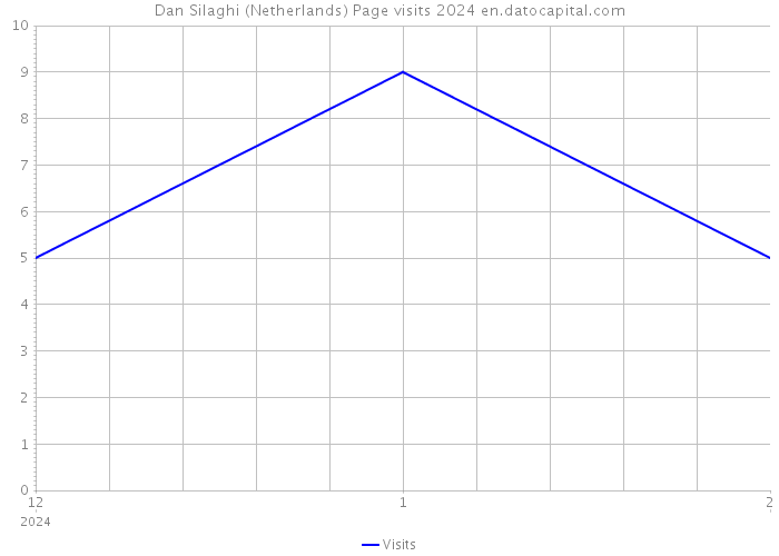 Dan Silaghi (Netherlands) Page visits 2024 