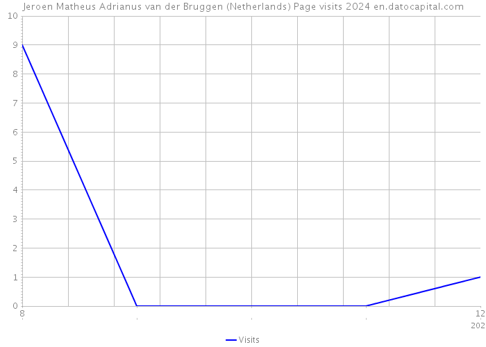 Jeroen Matheus Adrianus van der Bruggen (Netherlands) Page visits 2024 