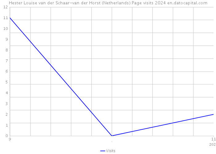 Hester Louise van der Schaar-van der Horst (Netherlands) Page visits 2024 