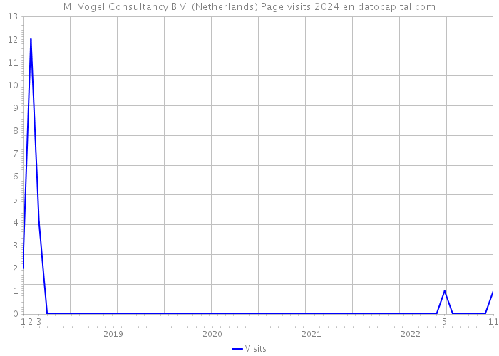 M. Vogel Consultancy B.V. (Netherlands) Page visits 2024 