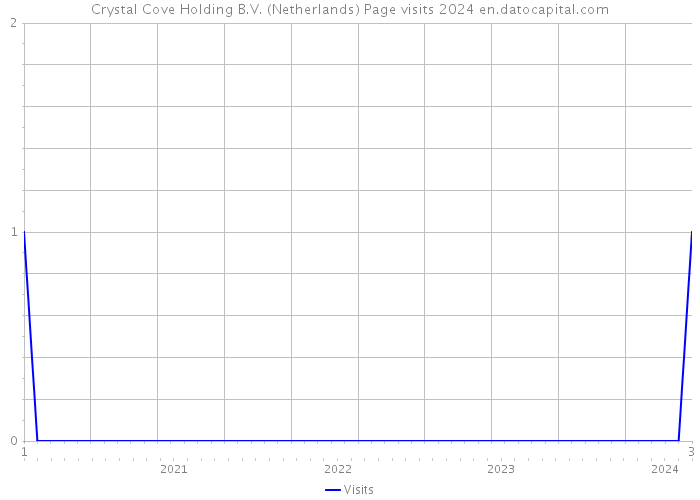 Crystal Cove Holding B.V. (Netherlands) Page visits 2024 