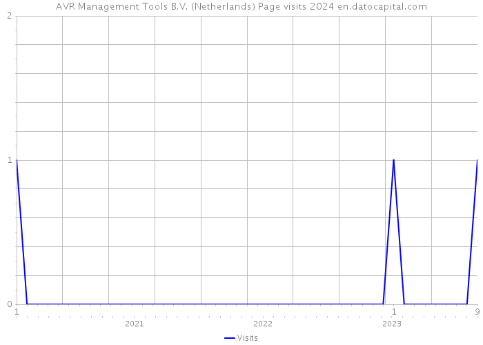 AVR Management Tools B.V. (Netherlands) Page visits 2024 