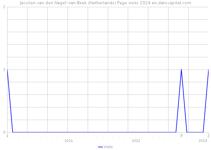 Jacolien van den Nagel-van Beek (Netherlands) Page visits 2024 