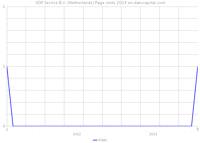 VDR Service B.V. (Netherlands) Page visits 2024 