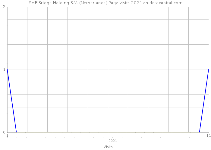 SME Bridge Holding B.V. (Netherlands) Page visits 2024 