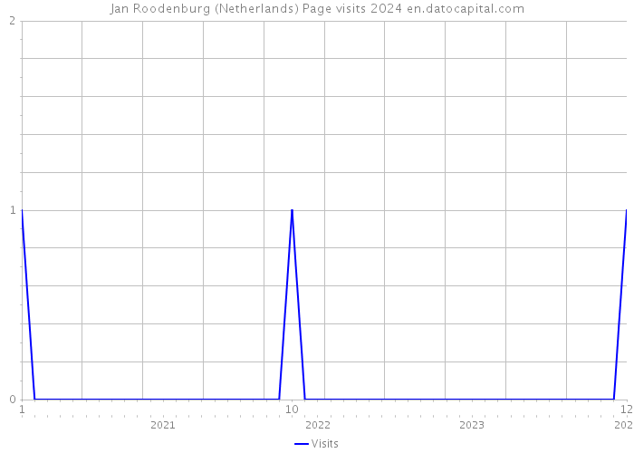 Jan Roodenburg (Netherlands) Page visits 2024 