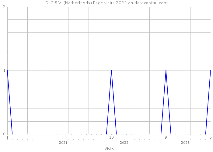 DLC B.V. (Netherlands) Page visits 2024 